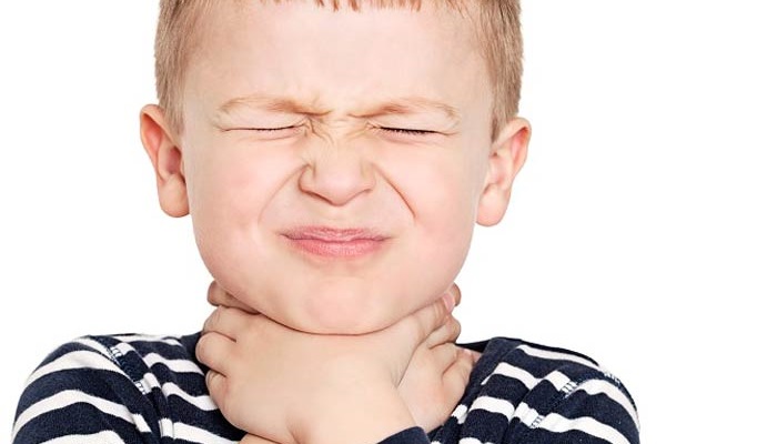 گلودرد کودکان ممکن است موجب سکته مغزی شود 