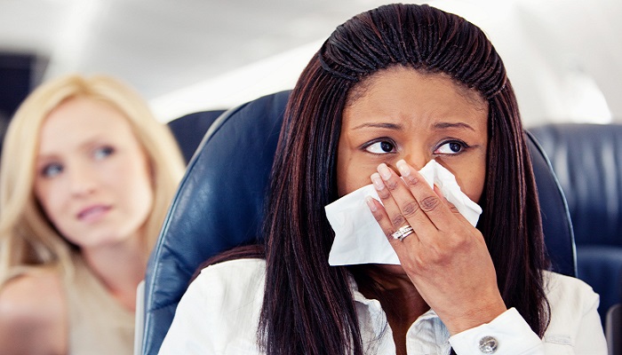 فشار هوای پایین، دلیل گریه برخی از مسافران هواپیماست