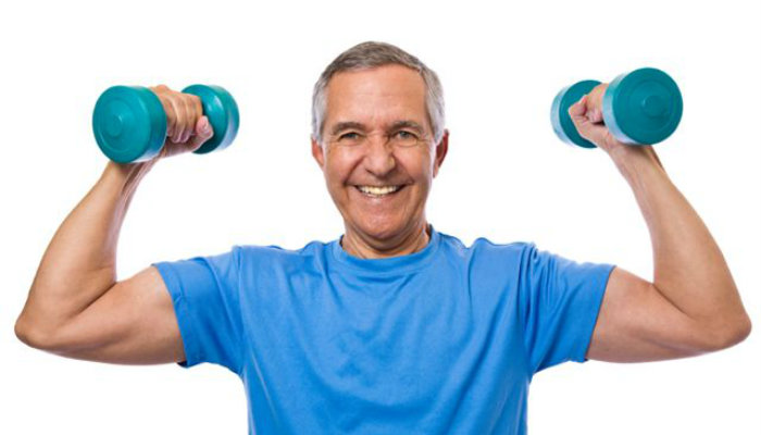 تمرینات عضله سازی در سالمندان - راهنمای تصویری