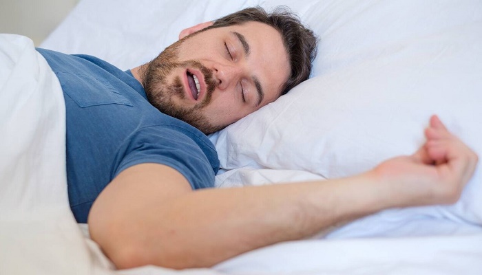 خوابیدن با دهان باز، نشانه اختلالات تنفسی
